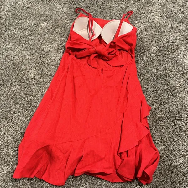 White Fox Red dress - Image 2