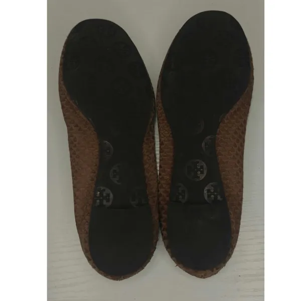 Vintage Tory brown Burch Flats sz 7.5 - Image 7