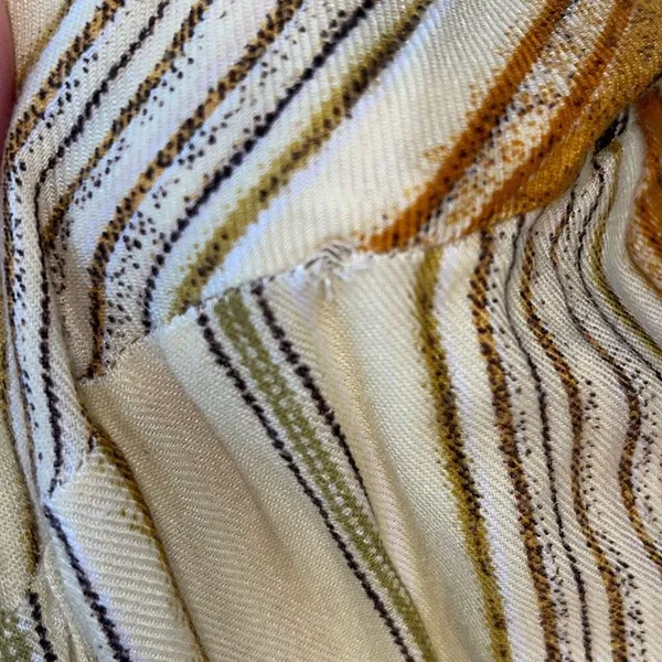 Wayward Fancies Womens Stripe Tie‎ Waist Maxi Wrap Dress Multicolor Size XL - Image 11