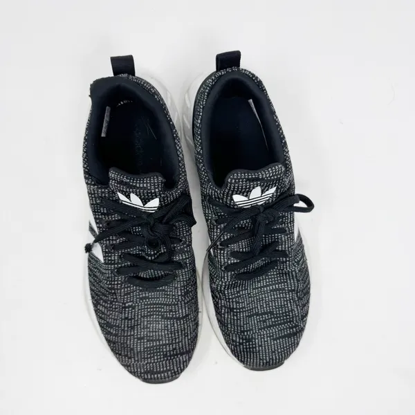 Adidas Swift Run 22 Men’s Running Shoes Size 7 Black Gray White GW8180 - Image 2