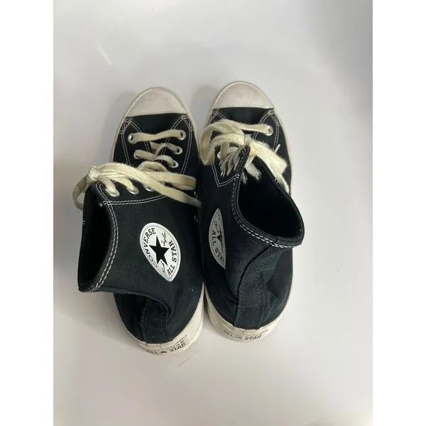 Converse Lugged High Top Sneakers Womens 10‎ Black Good Platform Canvas Lug Sole - Image 5