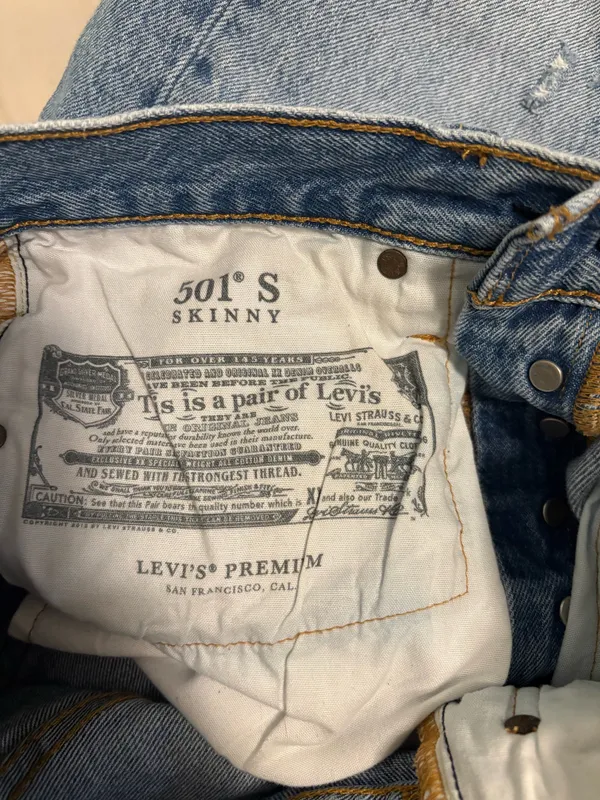 Levi’s Jeans 501 Skinny - Image 5