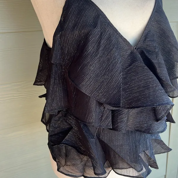 Rumored “Tango” Tank in Black Shimmer Size L - Image 4