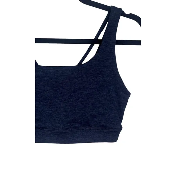 Athleta Activewear Criss Cross Spaghetti Straps Back Sports Bra S Charcoal Grey - Image 3