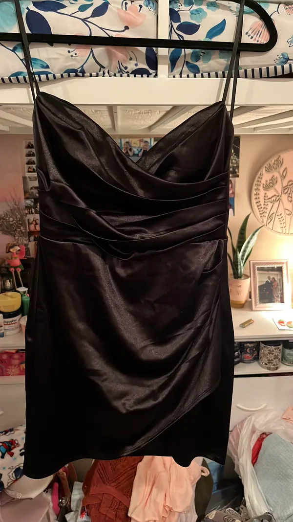 Strapless Windsor Black Dress Mini - Image 2