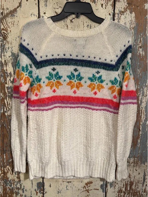 American Eagle Jegging Fair Isle Sweater Size Small - Image 2