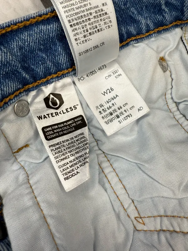 Women’s Distressed Levi’s Denim Shorts - Image 6