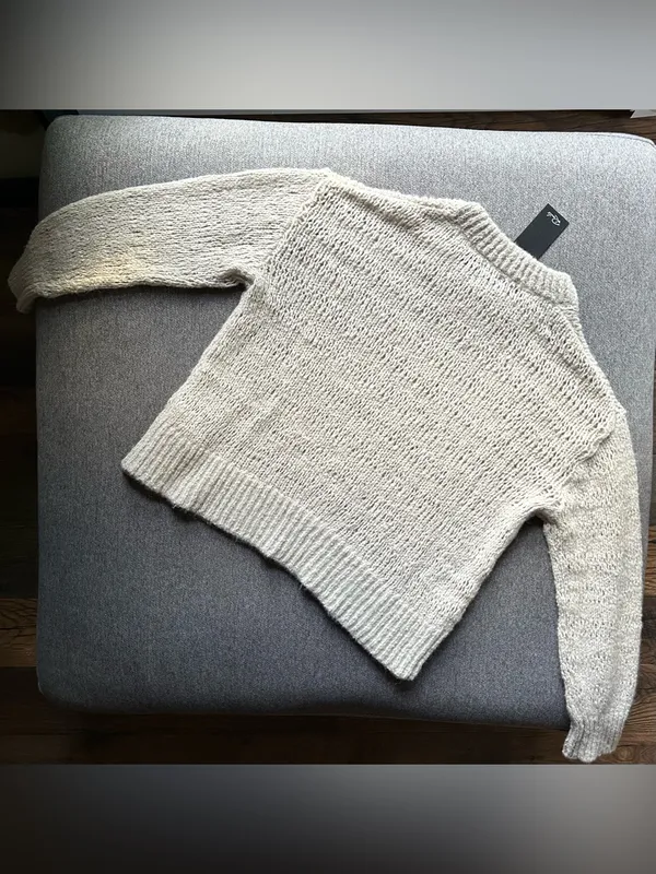 NWT Rails Reagan Chunky Sweater in Oat Small - Image 8