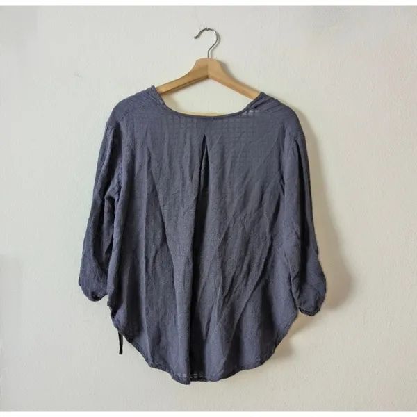 Kimchi Blue Urban Outfitters Blue Lightweight Slouchy Pullover Blouse Size XS - Image 5