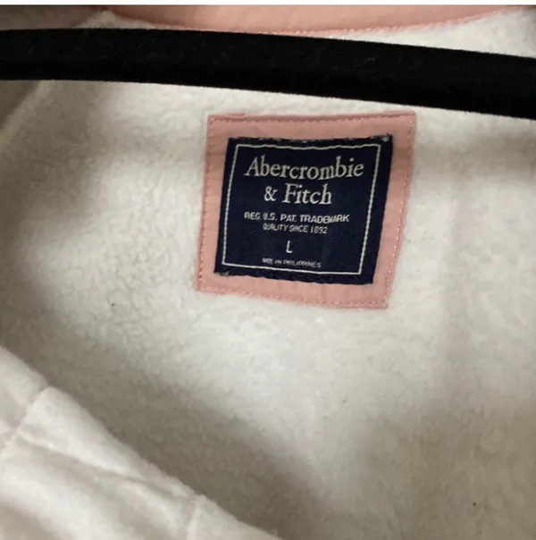Abercrombie Asymmetrical Snap Up Fleece - Image 5