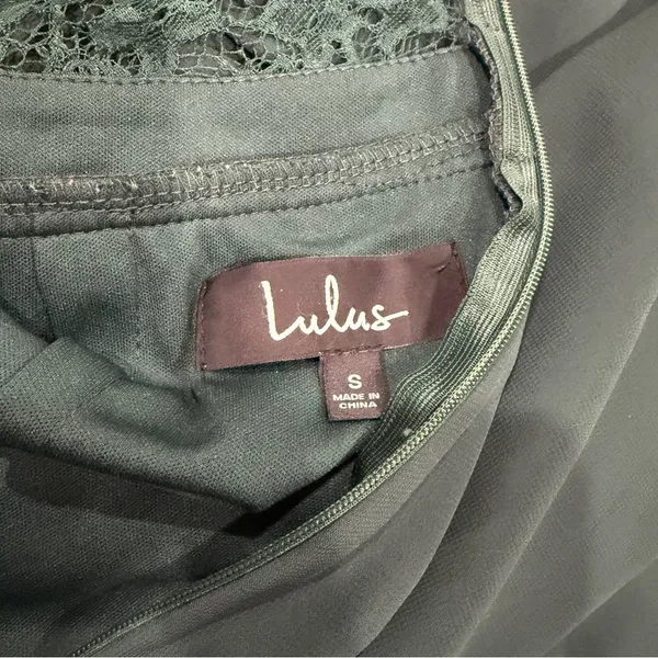 Lulus Green Lace A-Line Maxi Dress - Image 8