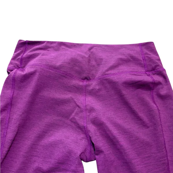 Nike DriFit Women’s Vibrant Purple Capri Leggings L - Image 8