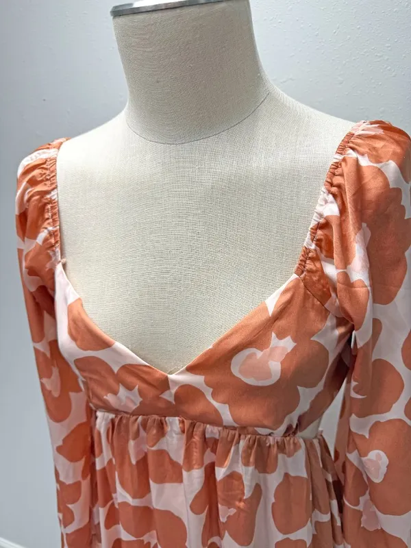 *NEW* Mittoshop Light My Love Floral Midi Dress - Image 9