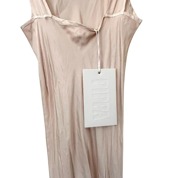 PIPPA THE LABEL Ombre‎ Satin Slip Maxi Dress NWT Small - Image 5
