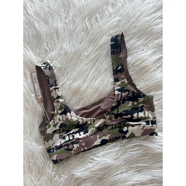 Skims Signature Swim Tank Logo Camo Size XS - Image 7