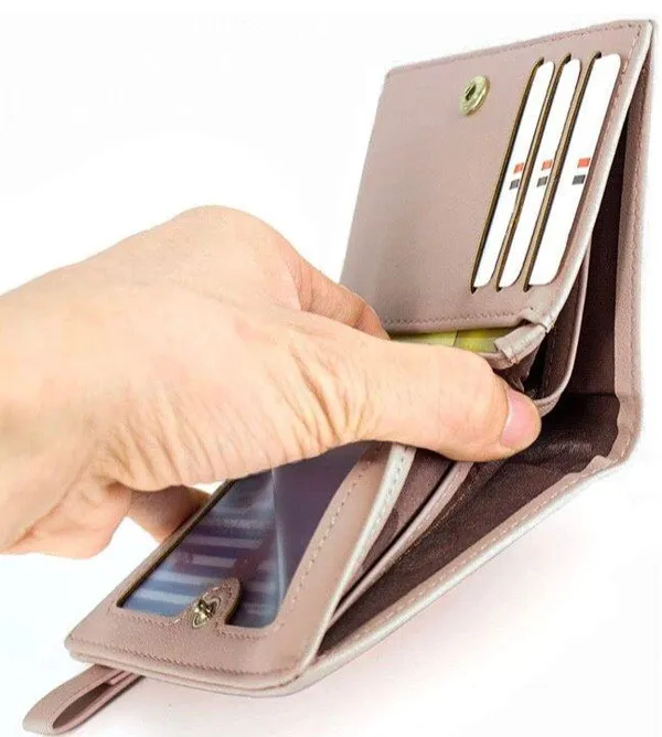 Small Slim Mini Bifold Wallet - Image 7