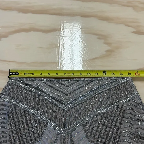 NWT Club Monaco Beaded Itzel Party Embellished A-line Mini Skirt Sz‎ 6 - Image 11