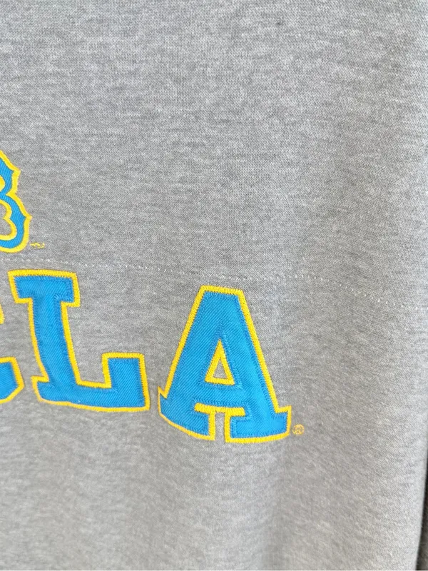 UCLA grey off the shoulder sweatshirt Gray Size XXL - Image 4