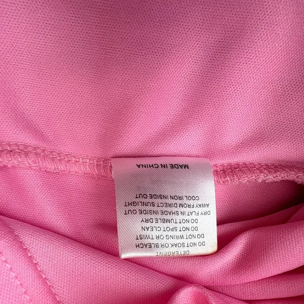 White Fox Pink Terry Cloth Mini Skirt Lined Casual XS Feminine y2k beach‎ - Image 9