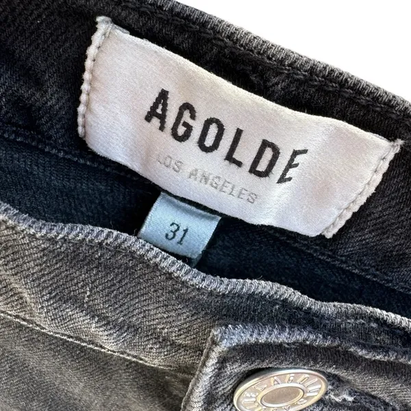 AGOLDE Nico High Rise Slim Fit Jeans - Image 6