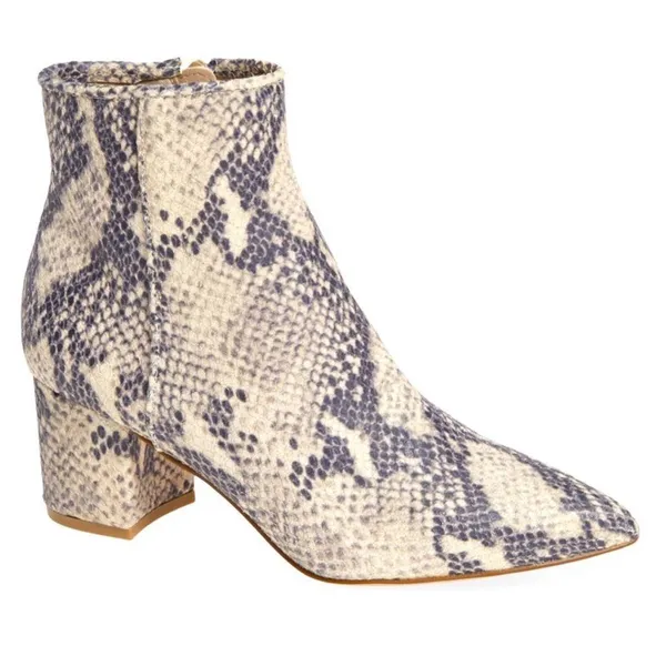 Steve Madden Brave Boots in Snakeskin - Image 2