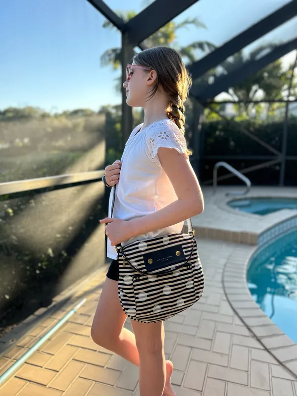 Marc by Marc Jacobs Striped Crossbody Bag - Image 2