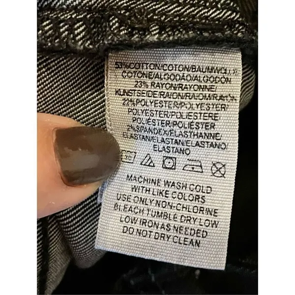 Free People black Pocket front skinny jeans 25 - Image 8