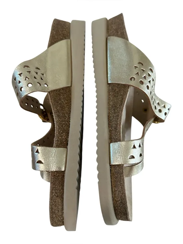 Mephisto Helen Women's Sandals – Gold, Size EU38/US8, NEW no tags - Image 4