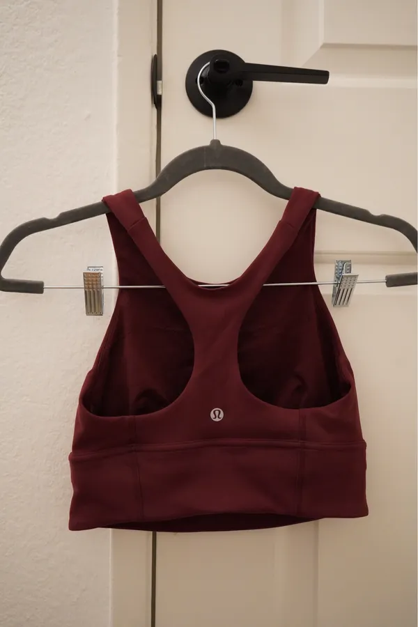 Lululemon Wunder Train Long Line Bra in Mulled Wine - Image 2
