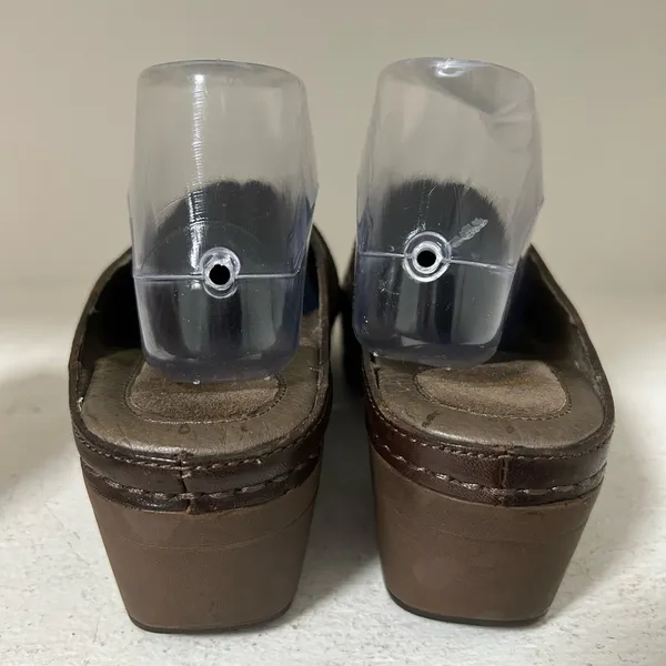 Dansko Dark Brown Leather Mules - Image 4