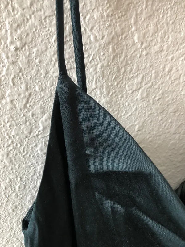 ZARA midi silk dress - Image 4