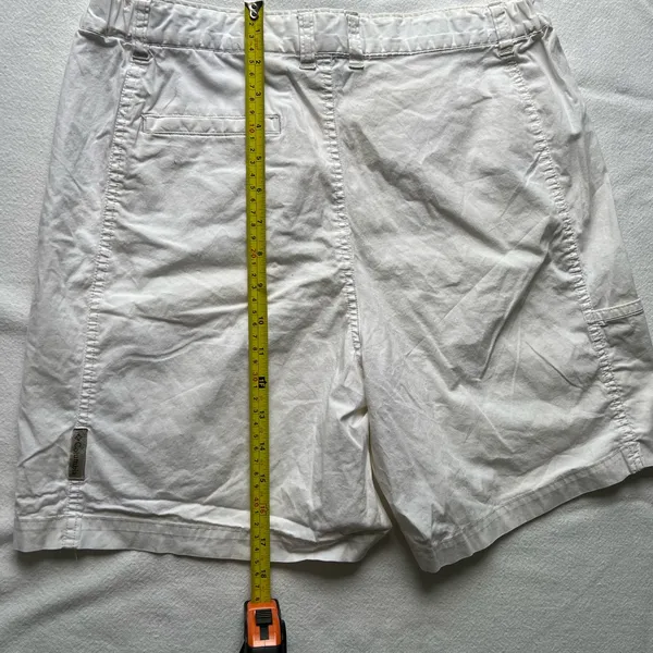 Columbia White Cargo Men's Shorts - Image 5