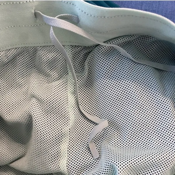 Reebok Womens Teal Colorblock Nylon Mesh Lined‎ Track Pants Joggers S - Image 5