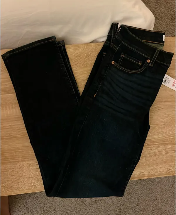 Loft “the slim” dark wash jeans - Image 3