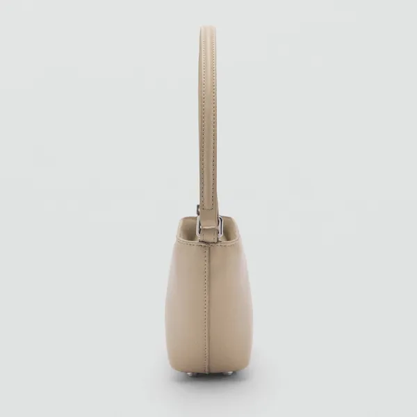 Mango MNG NWT light beige cream taupe shoulder handbag shoulder bag purse - Image 5