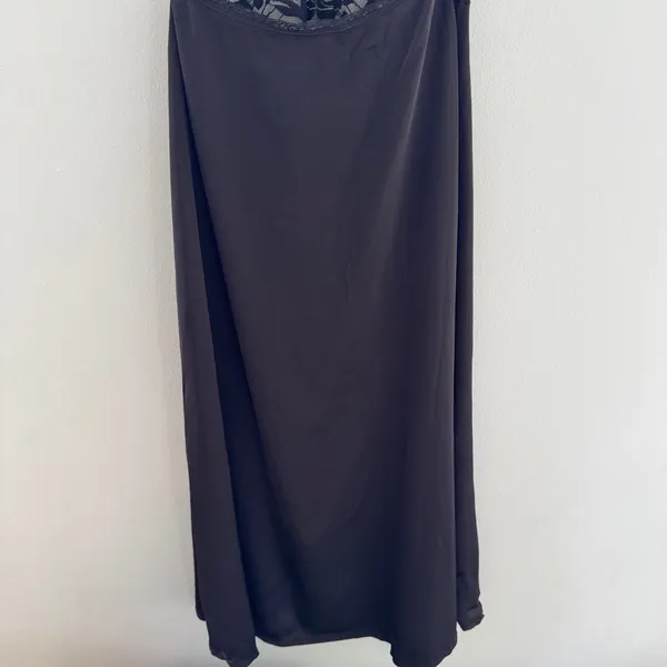 INDAH Viscose Spandex Halter Maxi Dress Lace Cutout Detail - Image 4