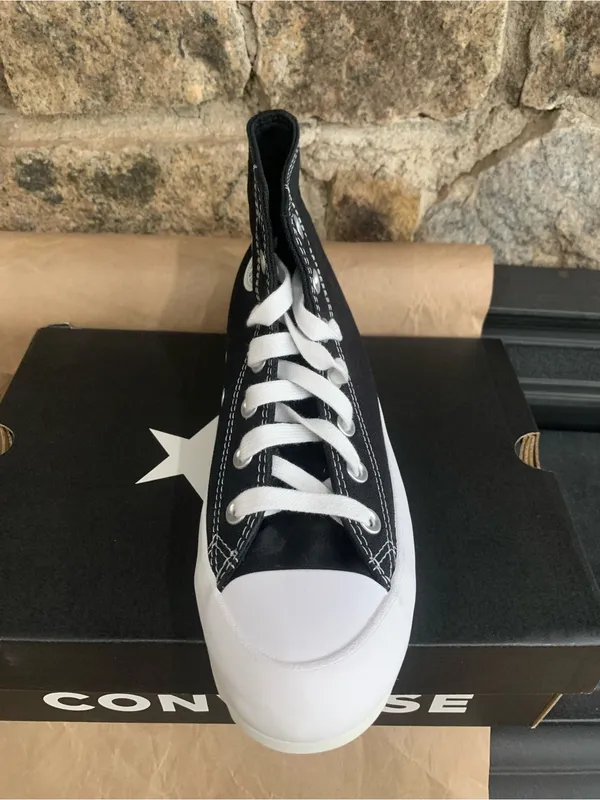 Converse CTAS Lugged Hi Platform Sneakers 565901C Black Canvas Women's 7.5 New - Image 3