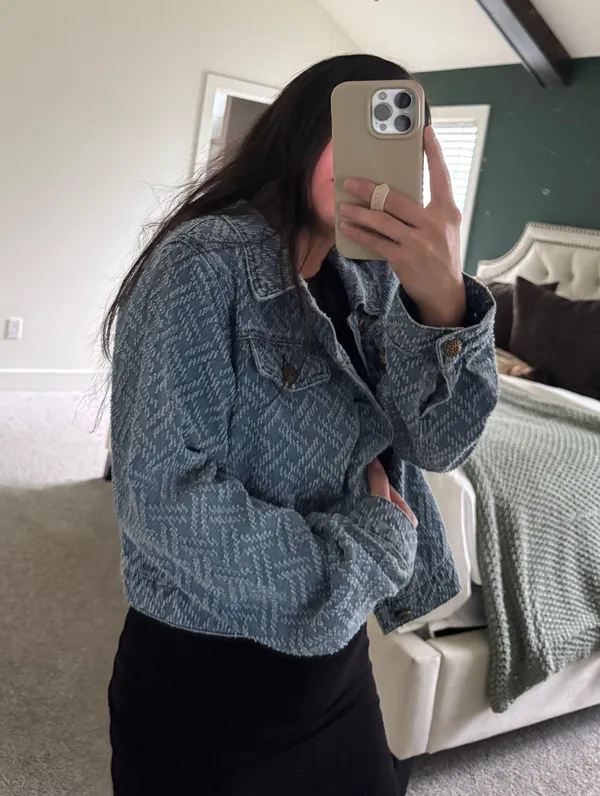 Denim Jacket Size M - Image 2