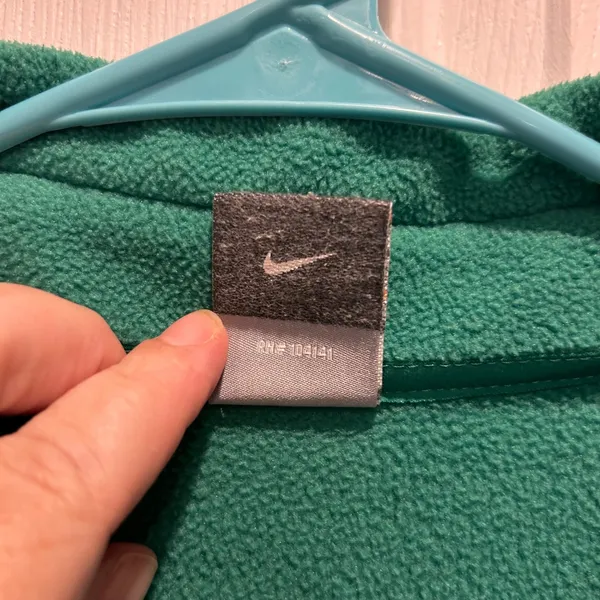 Nike ACG Womens Fleece Jacket‎ Full Zip Therma-Fit Green Outdoors Large - Image 8