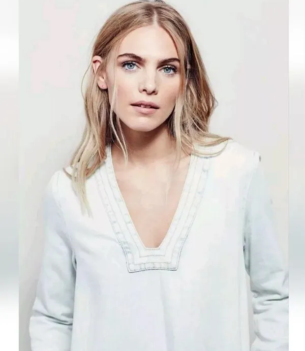 FREE PEOPLE "Dreaming of Denim" Tunic Dress/Top Cloud Wash Small (Oversized) NWT - Image 7