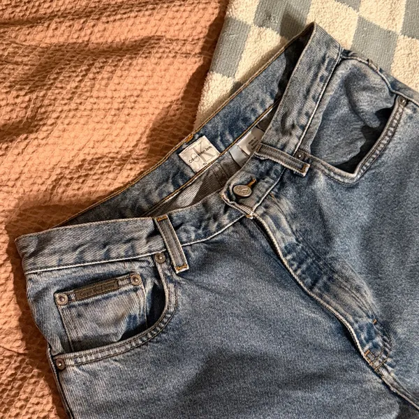 Calvin Klein High Waisted Denim Jeans - Image 5
