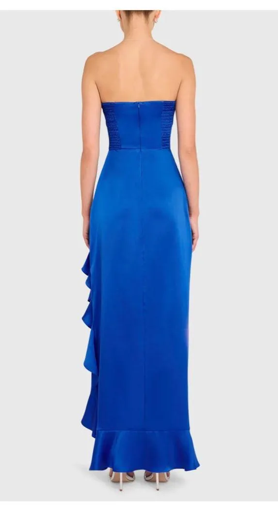 BRAND NEW Amanda Uprichard Cobalt Blue Maxi Dress - Image 2