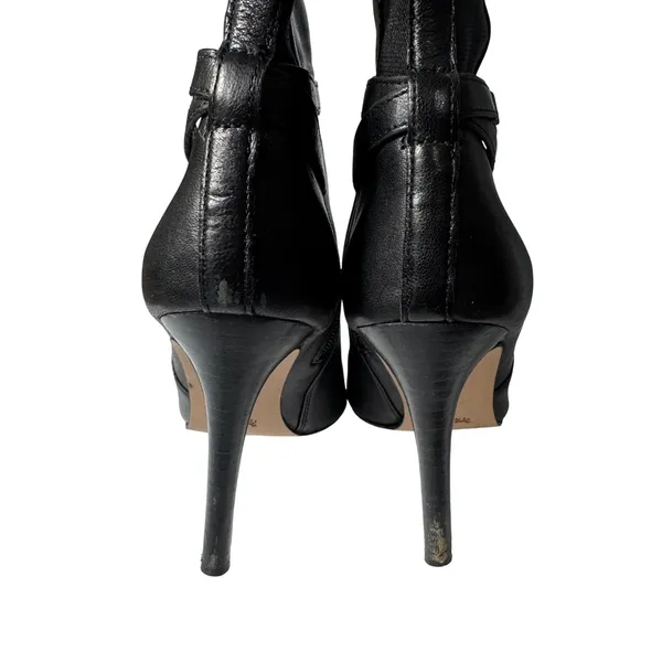 Coach Ultima Knee‎ High Leather Black Heeled Boots Womens Size 9 - Image 5