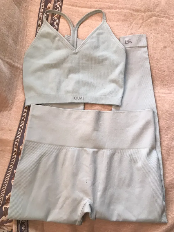 Set Active & OUAI Leggings And Matching Bra - Image 4
