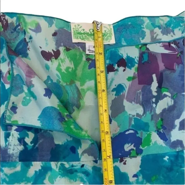 Anthropologie Le Shack 100% Silk Shift Dress by Tracy Feith Size 4 - Image 9