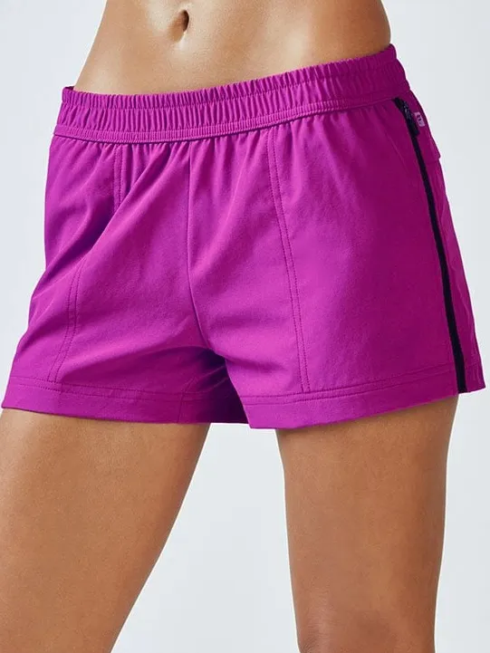 Fabletics Eloise Short, Purple, Size L - Image 2