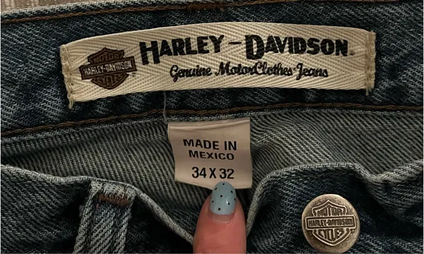 Vintage Harley-Davidson Jeans - Image 4