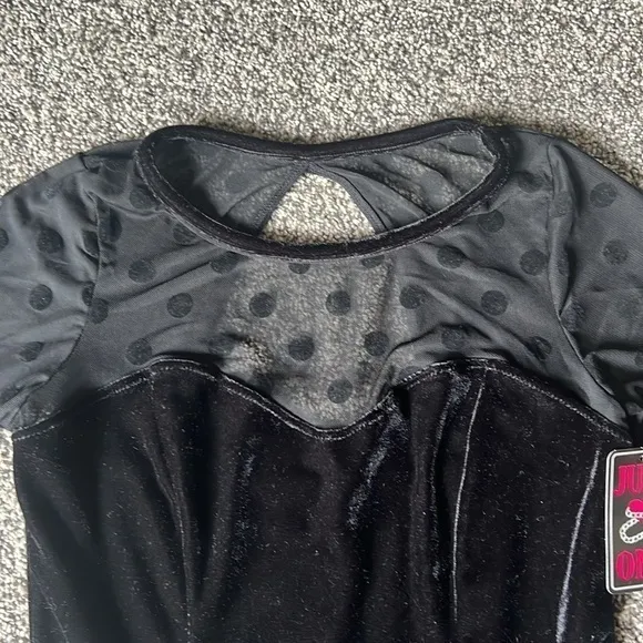 Just One‎ LLC black bodysuit size medium - Image 3