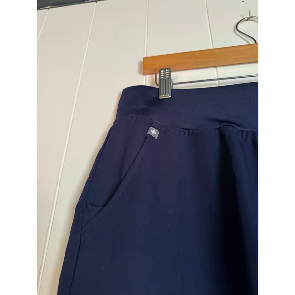 FIGS XL Technical Collection Jogger Scrub Pants Drawstring Navy Athletic Fit - Image 10