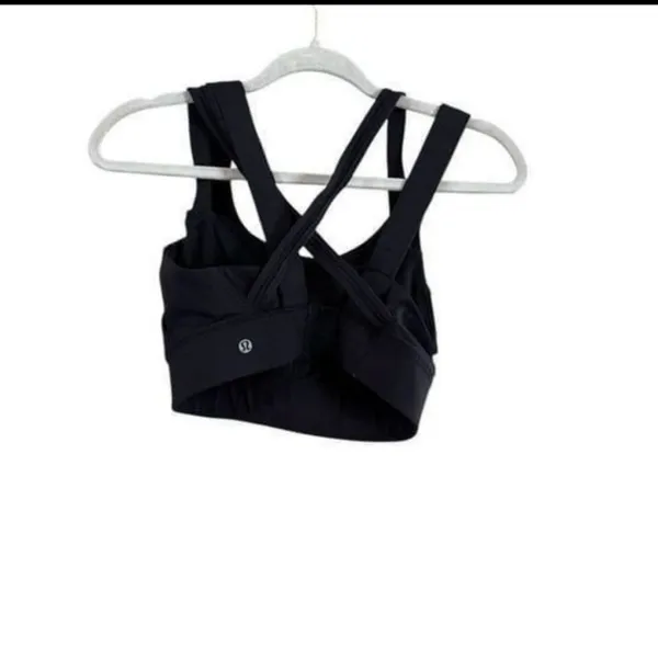 lululemon athletica Crossback Sports Bra - Dark Heather - Image 9